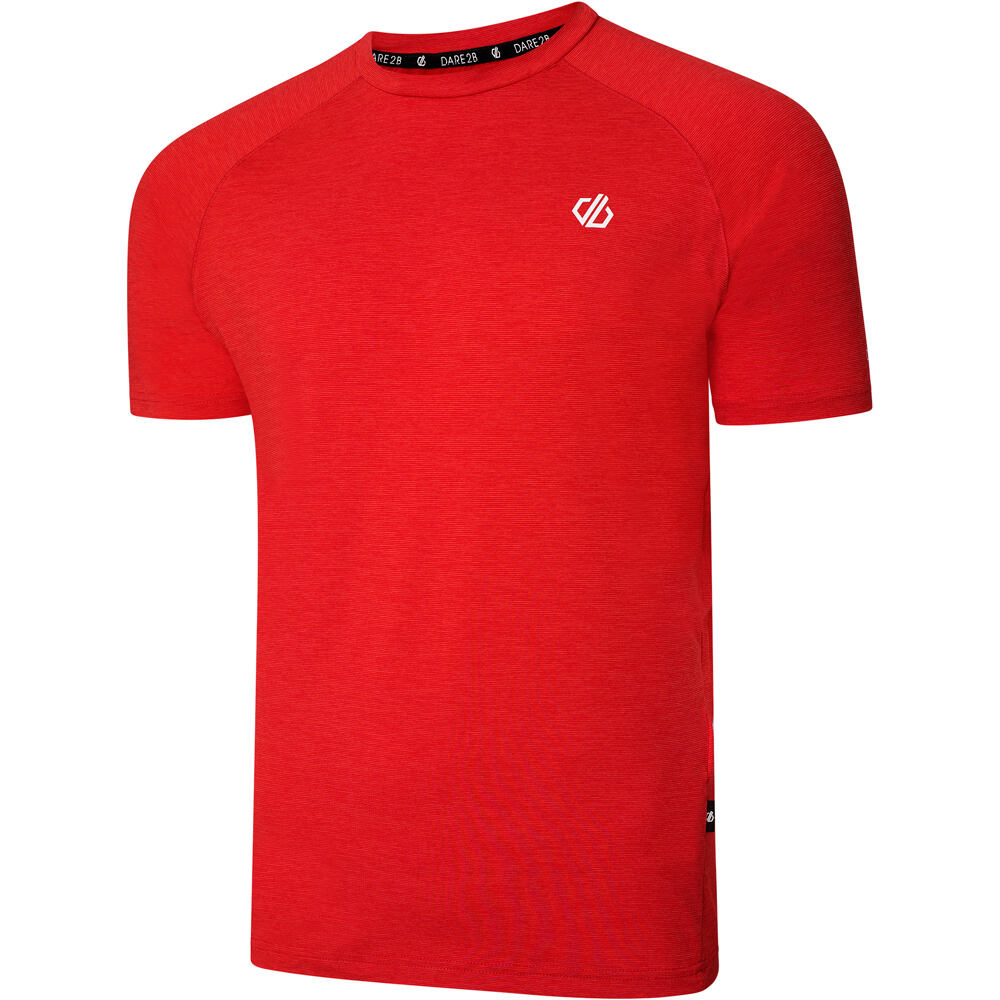 Dare2b camisetas trail running manga corta hombre Dare2b Persist Tee vista trasera Dare2b camisetas trail running manga corta hombre Dare2b Persist Tee vista trasera
