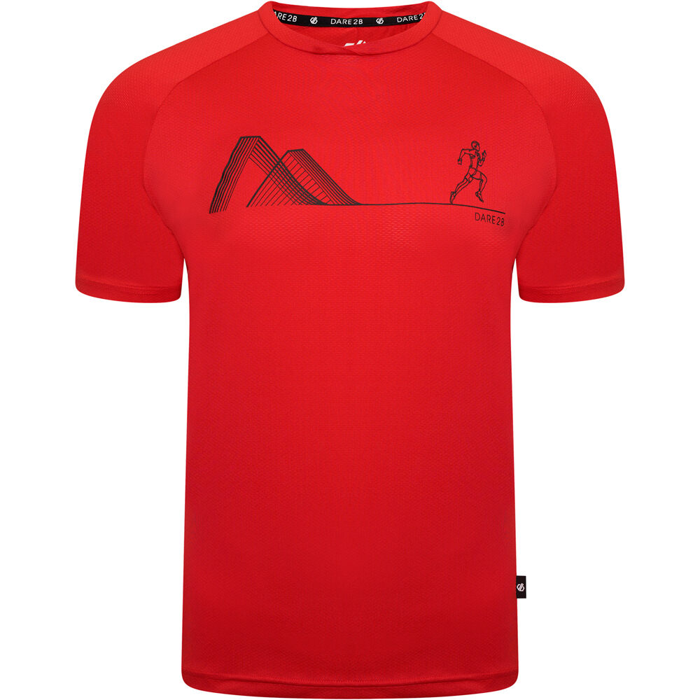 Dare2b camisetas trail running manga corta hombre Dare2b Righteous III Tee vista frontal Dare2b camisetas trail running manga corta hombre Dare2b Righteous III Tee vista frontal