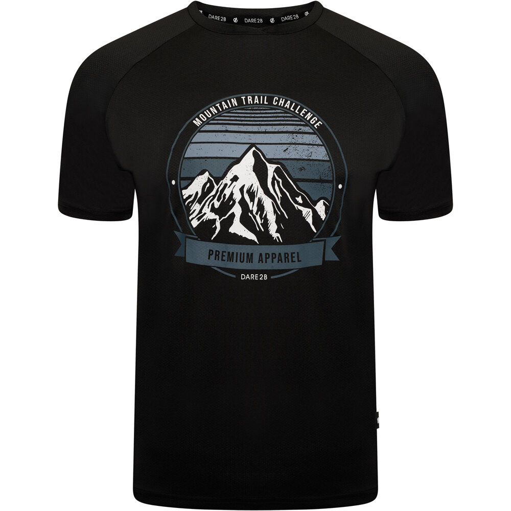 Dare2b camisetas trail running manga corta hombre Dare2b Righteous III Tee vista frontal Dare2b camisetas trail running manga corta hombre Dare2b Righteous III Tee vista frontal