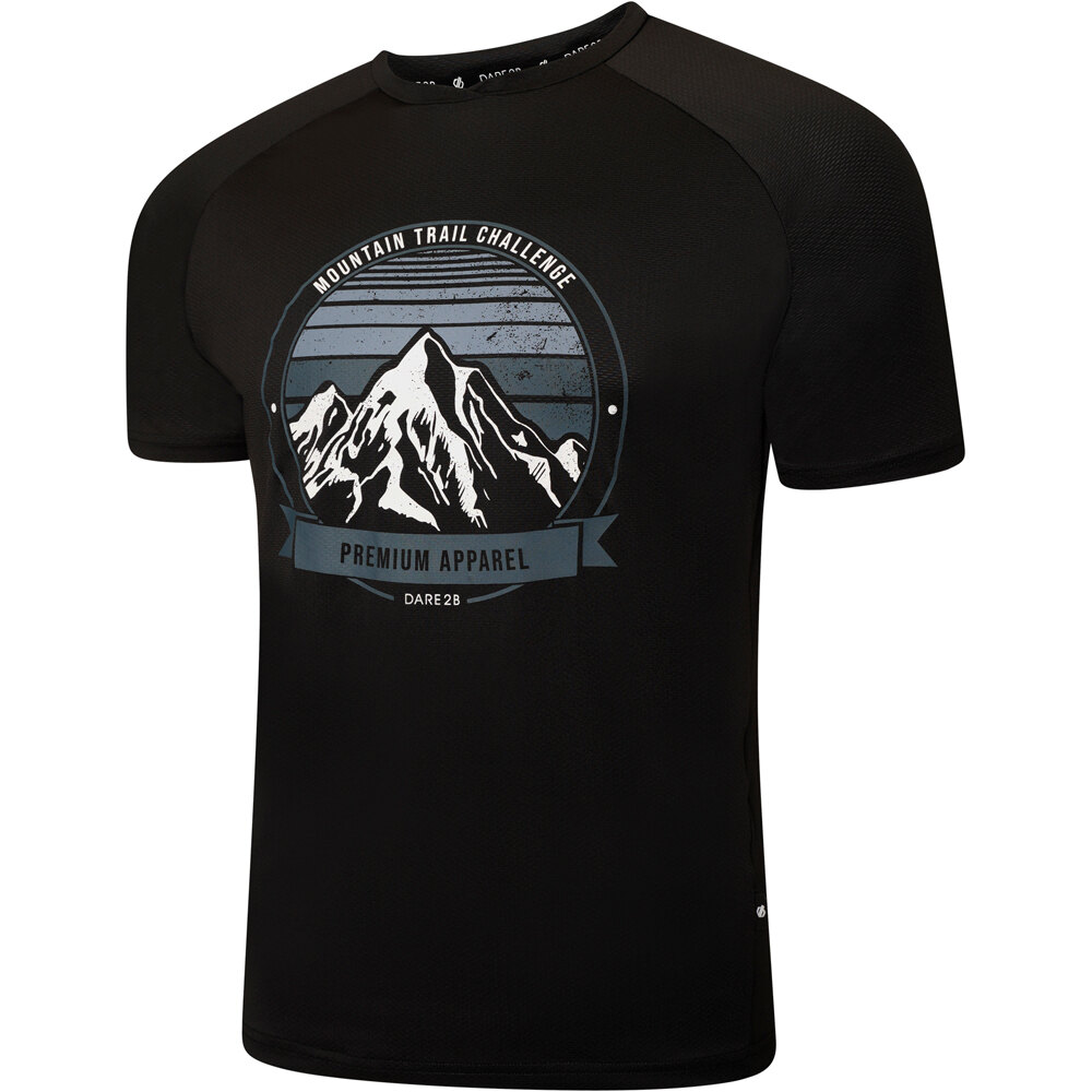 Dare2b camisetas trail running manga corta hombre Dare2b Righteous III Tee vista trasera Dare2b camisetas trail running manga corta hombre Dare2b Righteous III Tee vista trasera