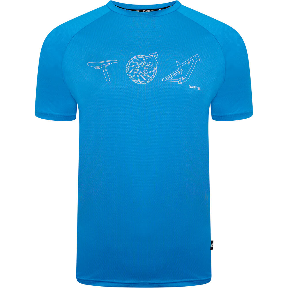 Dare2b camisetas trail running manga corta hombre Dare2b Righteous III Tee vista frontal Dare2b camisetas trail running manga corta hombre Dare2b Righteous III Tee vista frontal