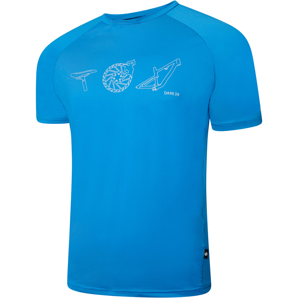 Dare2b camisetas trail running manga corta hombre Dare2b Righteous III Tee vista trasera Dare2b camisetas trail running manga corta hombre Dare2b Righteous III Tee vista trasera