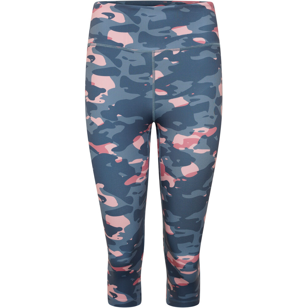 Dare2b mallas trail running cortas mujer Dare2b Influential 3/4 vista frontal Dare2b mallas trail running cortas mujer Dare2b Influential 3/4 vista frontal