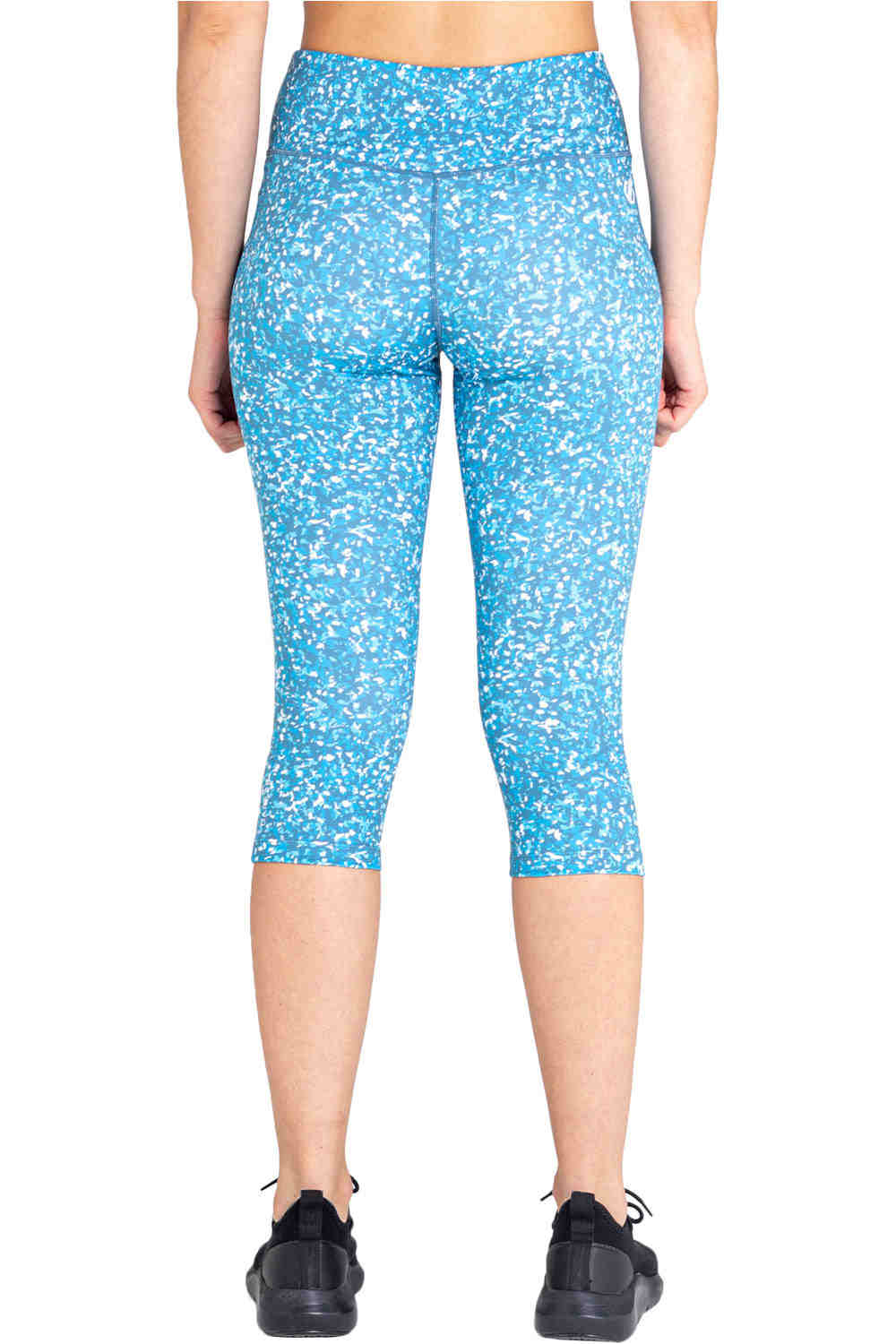 Dare2b mallas trail running cortas mujer Dare2b Influential 3/4 vista detalle Dare2b mallas trail running cortas mujer Dare2b Influential 3/4 vista detalle