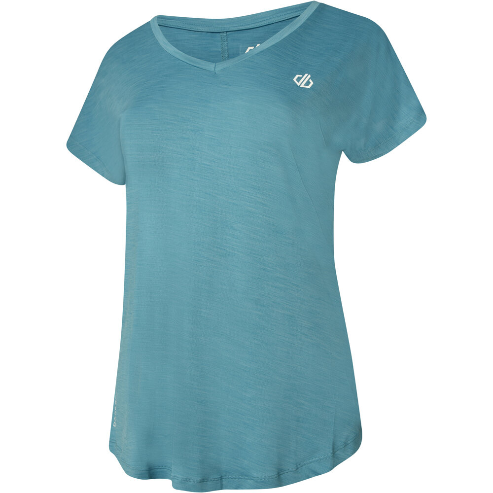 Dare2b camiseta entrenamiento manga corta mujer Dare2b Vigilant Tee vista trasera Dare2b camiseta entrenamiento manga corta mujer Dare2b Vigilant Tee vista trasera
