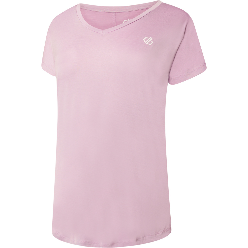 Dare2b camiseta entrenamiento manga corta mujer Dare2b Vigilant Tee vista trasera Dare2b camiseta entrenamiento manga corta mujer Dare2b Vigilant Tee vista trasera
