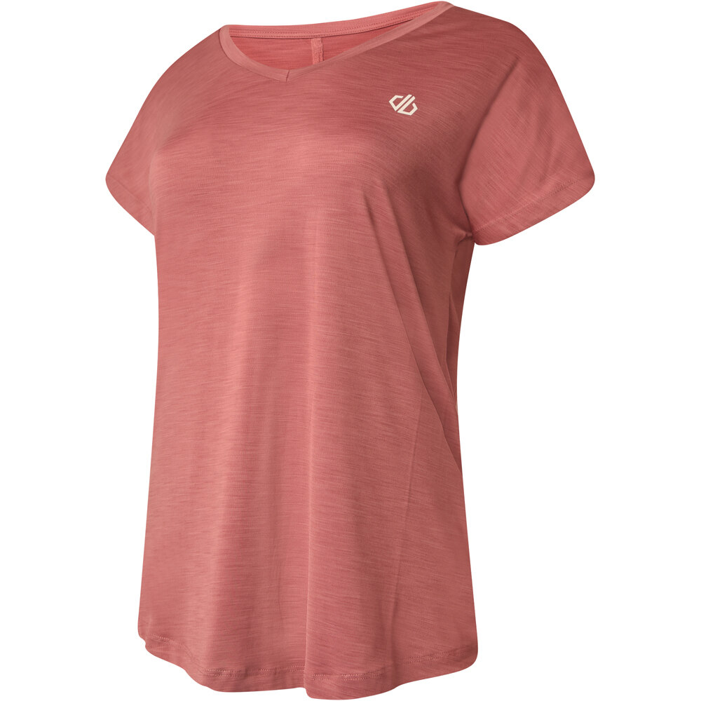 Dare2b camiseta entrenamiento manga corta mujer Dare2b Vigilant Tee vista trasera Dare2b camiseta entrenamiento manga corta mujer Dare2b Vigilant Tee vista trasera