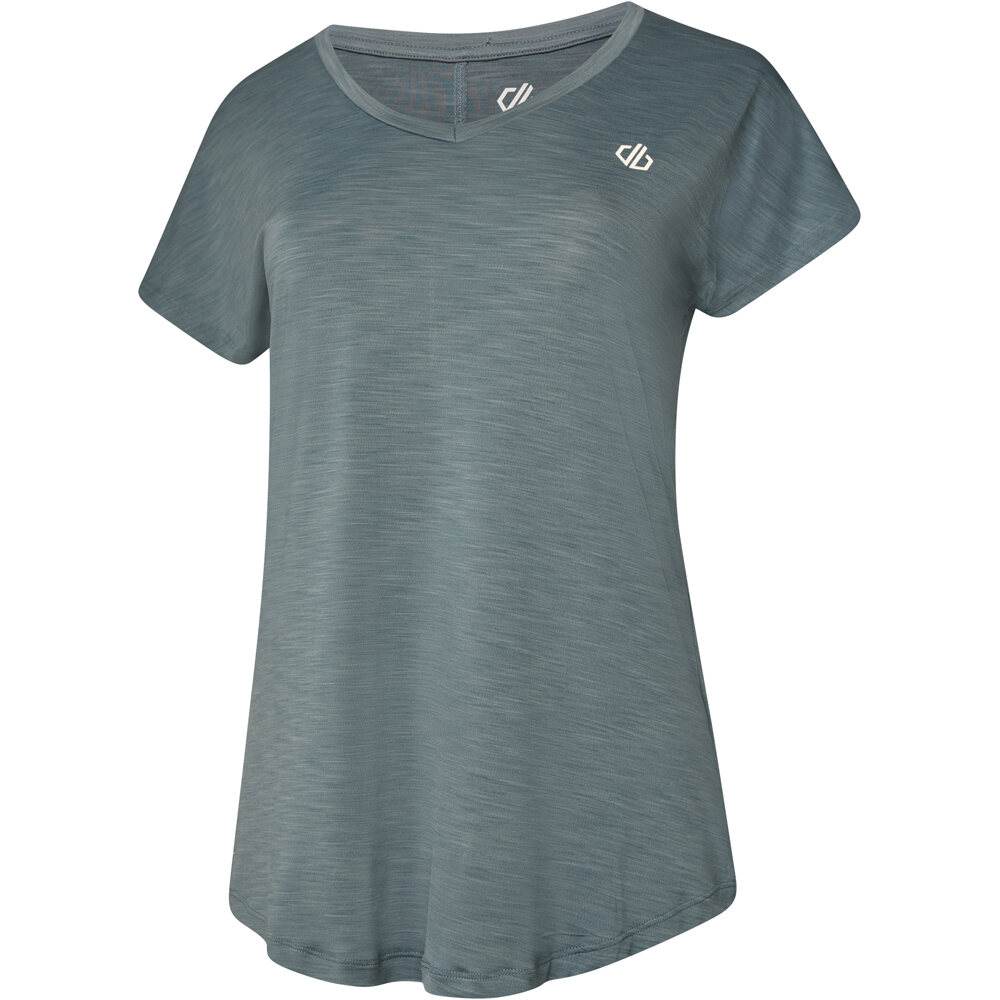Dare2b camiseta entrenamiento manga corta mujer Dare2b Vigilant Tee vista trasera Dare2b camiseta entrenamiento manga corta mujer Dare2b Vigilant Tee vista trasera