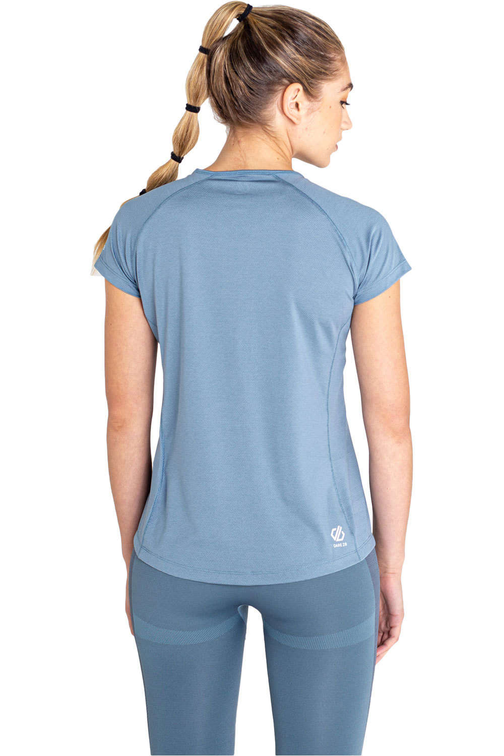 Dare2b camiseta entrenamiento manga corta mujer Dare2b Corral Tee vista trasera Dare2b camiseta entrenamiento manga corta mujer Dare2b Corral Tee vista trasera