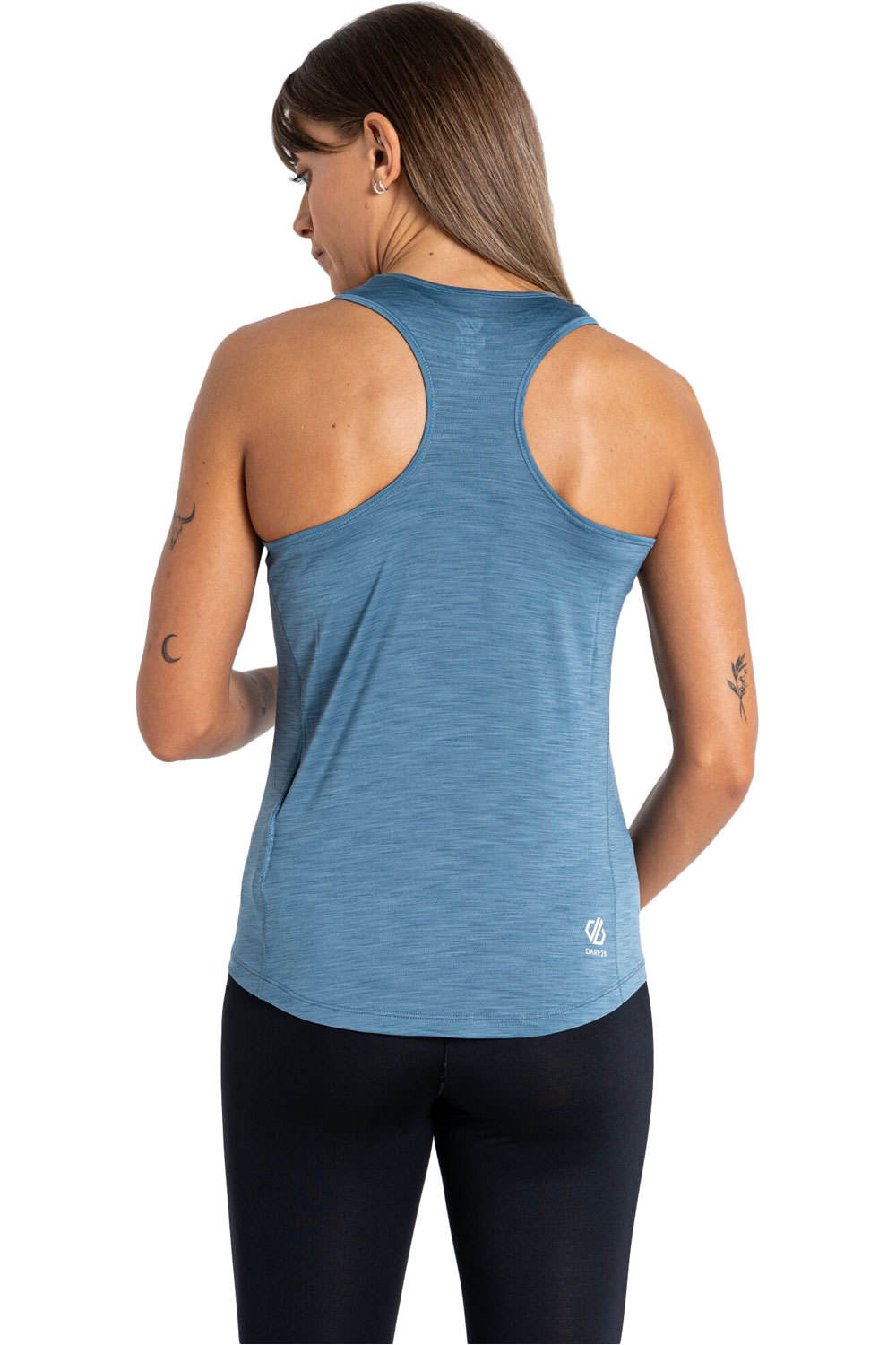 Dare2b camiseta tirantes running Dare2b Modernize II Vest vista trasera Dare2b camiseta tirantes running Dare2b Modernize II Vest vista trasera
