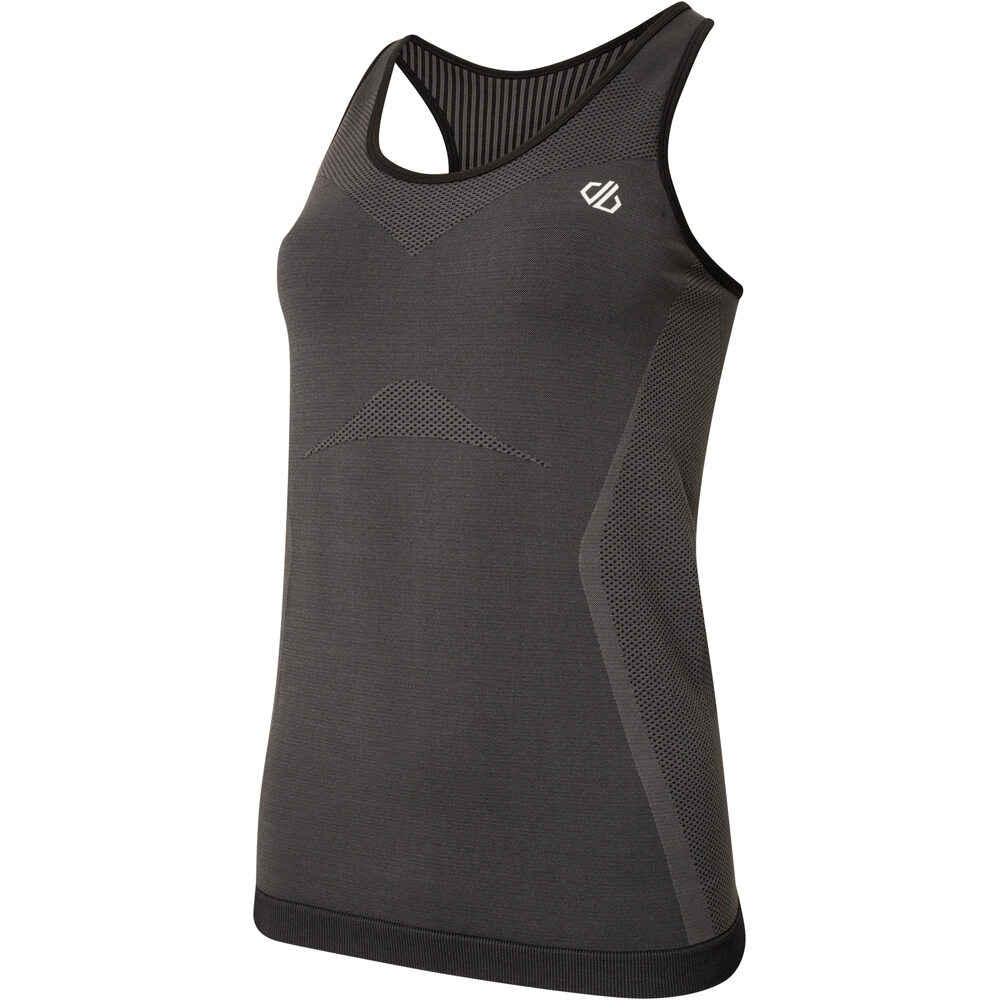 Dare2b camiseta tirantes running Dare2b Dont Sweat ItVest vista trasera Dare2b camiseta tirantes running Dare2b Dont Sweat ItVest vista trasera