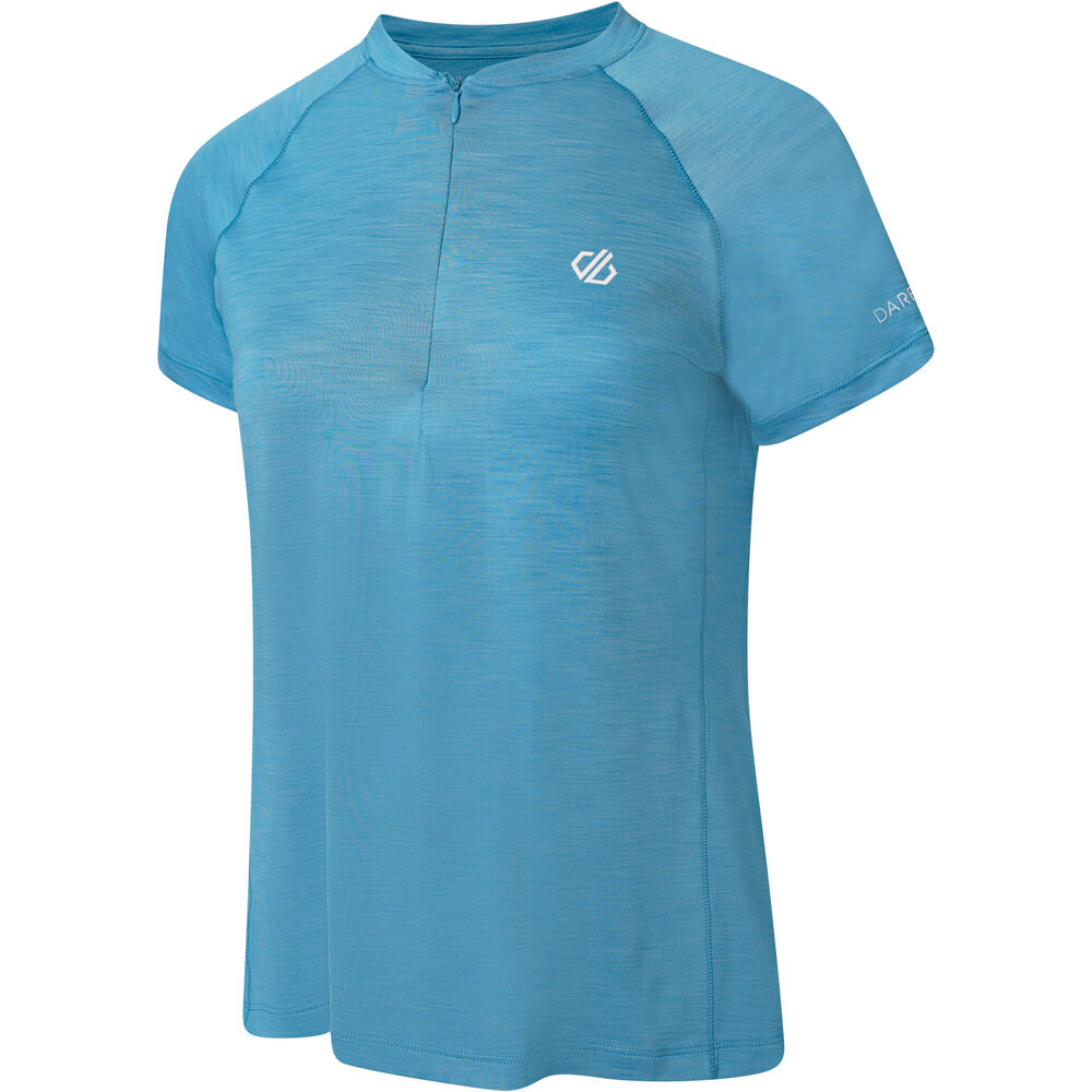 Dare2b camiseta entrenamiento manga corta mujer Dare2b Outdare III Jersey vista trasera Dare2b camiseta entrenamiento manga corta mujer Dare2b Outdare III Jersey vista trasera