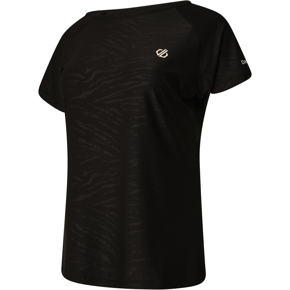 Dare2b camiseta entrenamiento manga corta mujer Dare2b Defy II Tee vista trasera Dare2b camiseta entrenamiento manga corta mujer Dare2b Defy II Tee vista trasera