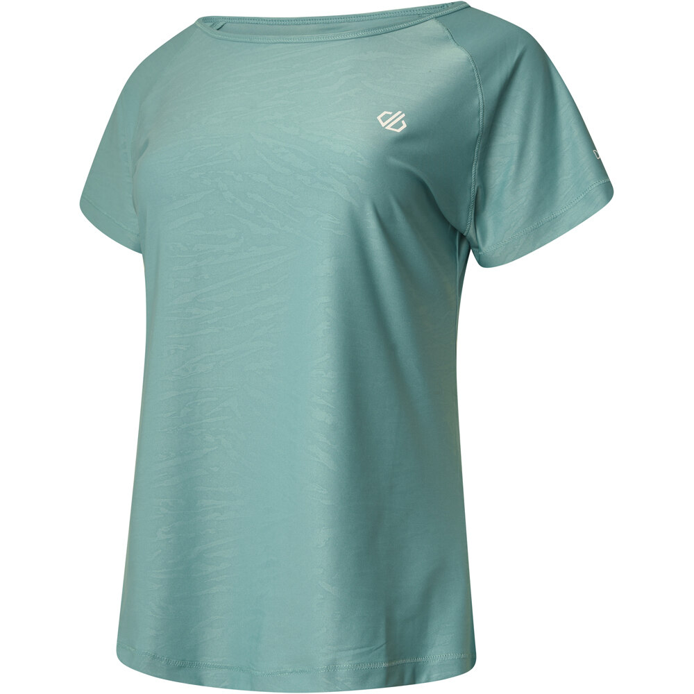 Dare2b camiseta entrenamiento manga corta mujer Dare2b Defy II Tee vista trasera Dare2b camiseta entrenamiento manga corta mujer Dare2b Defy II Tee vista trasera