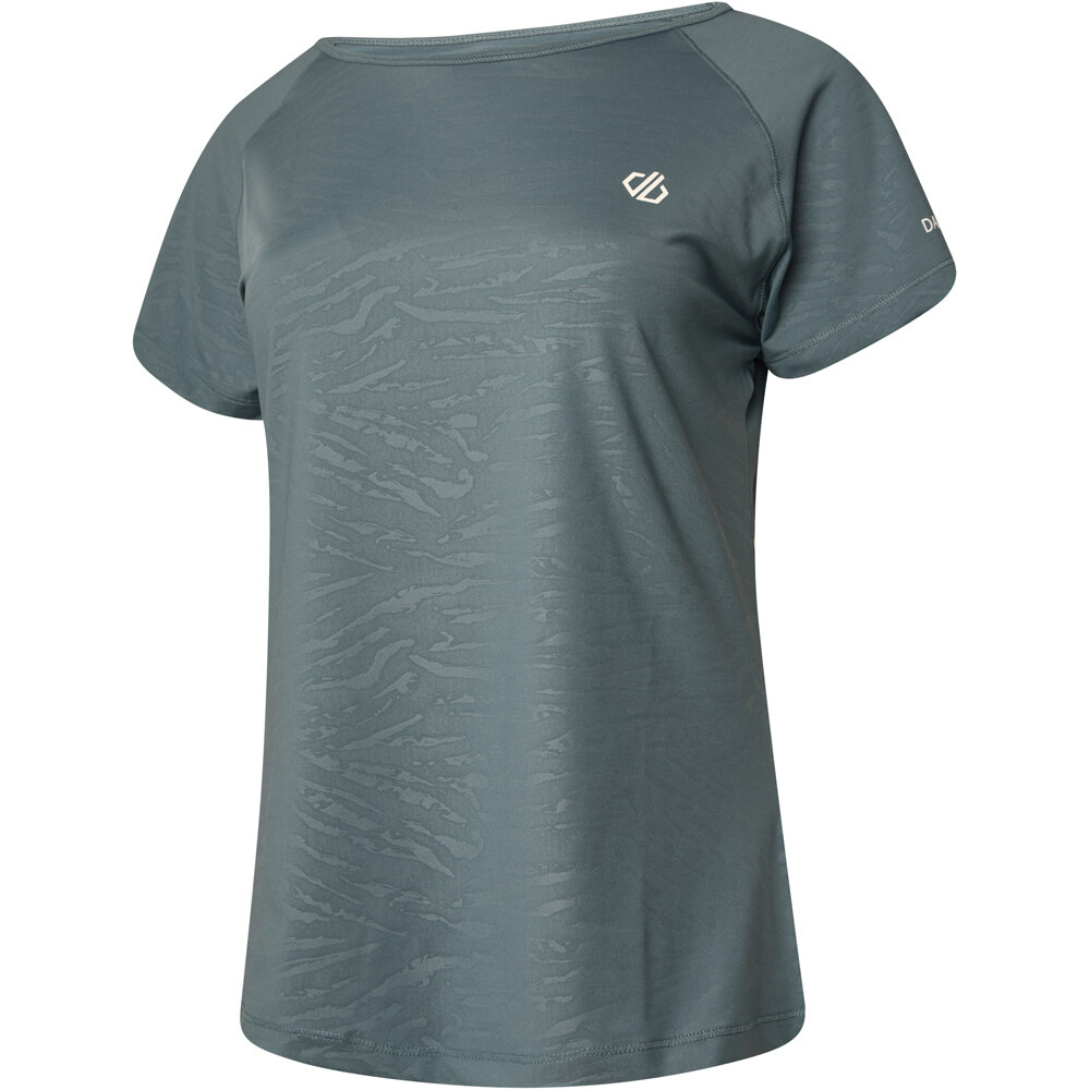 Dare2b camiseta entrenamiento manga corta mujer Dare2b Defy II Tee vista trasera Dare2b camiseta entrenamiento manga corta mujer Dare2b Defy II Tee vista trasera
