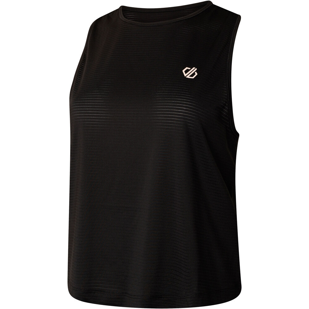 Dare2b camiseta tirantes running Dare2b Meditate Crop Top vista trasera Dare2b camiseta tirantes running Dare2b Meditate Crop Top vista trasera