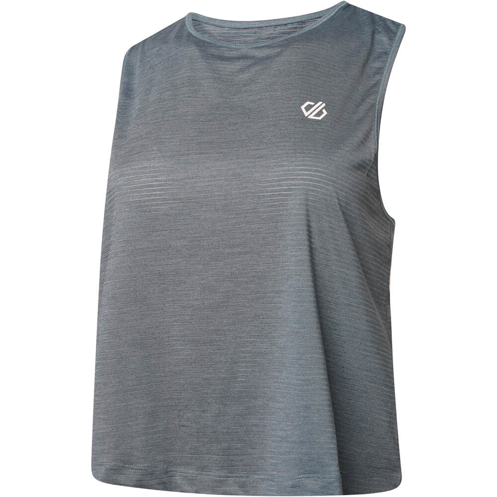 Dare2b camiseta tirantes running Dare2b Meditate Crop Top vista trasera Dare2b camiseta tirantes running Dare2b Meditate Crop Top vista trasera