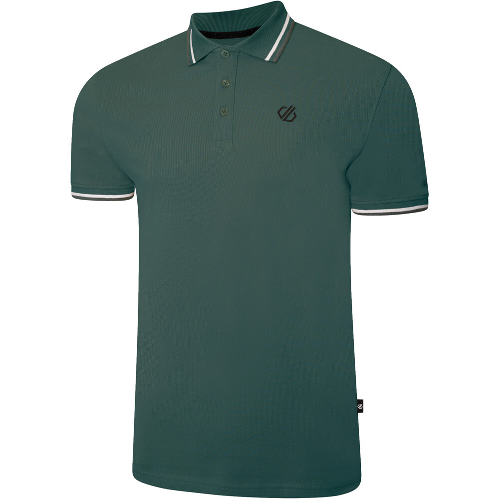 Dare2b polo manga corta hombre Dare2b Precise Polo vista trasera Dare2b polo manga corta hombre Dare2b Precise Polo vista trasera