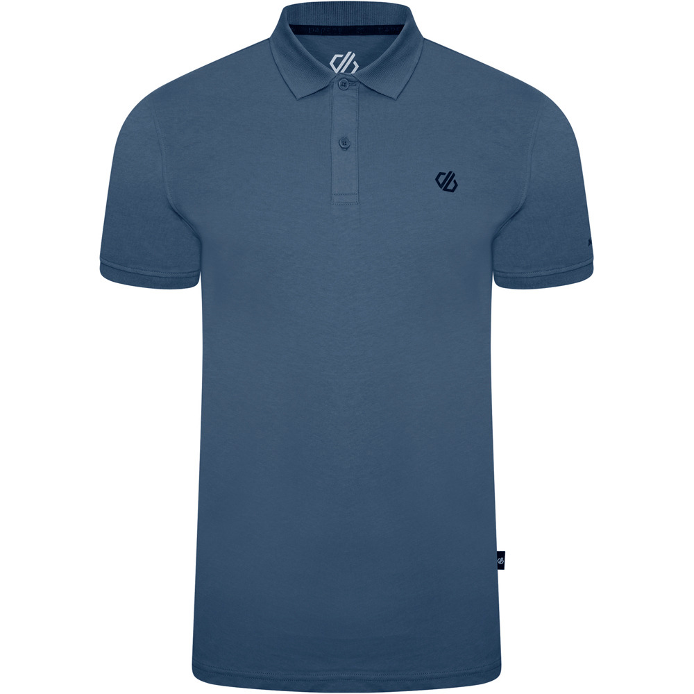 Dare2b polo manga corta hombre Dare2b Decisive Polo vista frontal Dare2b polo manga corta hombre Dare2b Decisive Polo vista frontal