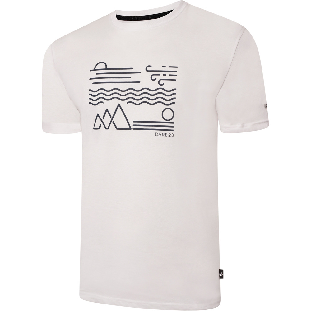Dare2b camiseta manga corta hombre Dare2b Dispersed Tee vista trasera Dare2b camiseta manga corta hombre Dare2b Dispersed Tee vista trasera