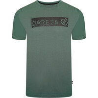 Dare2b camiseta manga corta hombre Dare2b Dispersed Tee vista frontal Dare2b camiseta manga corta hombre Dare2b Dispersed Tee vista frontal