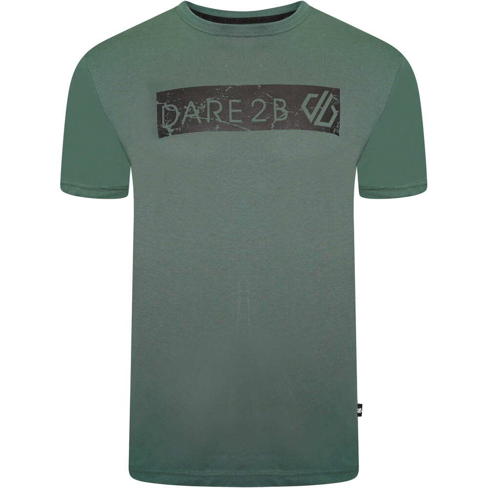 Dare2b camiseta manga corta hombre Dare2b Dispersed Tee vista frontal Dare2b camiseta manga corta hombre Dare2b Dispersed Tee vista frontal
