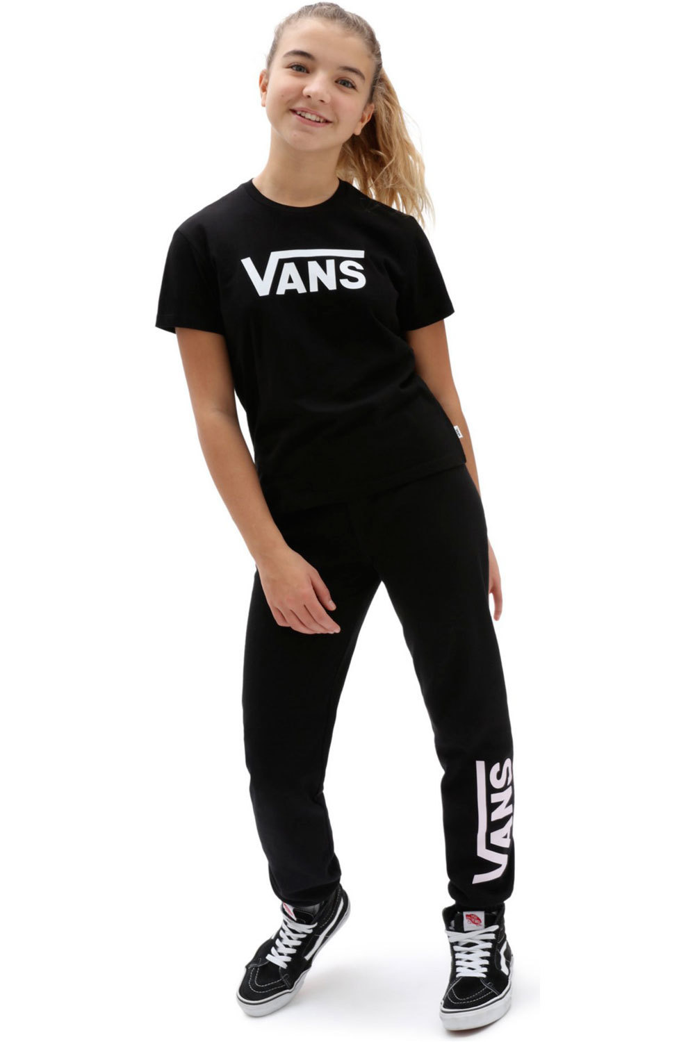 Vans camiseta manga corta niña Vans GR FLYING V CREW GIRLS vista detalle Vans camiseta manga corta niña Vans GR FLYING V CREW GIRLS vista detalle