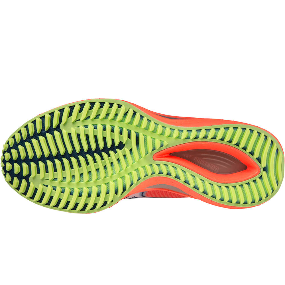 Mizuno zapatilla running mujer Mizuno WAVE REBELLION (W) vista trasera Mizuno zapatilla running mujer Mizuno WAVE REBELLION (W) vista trasera