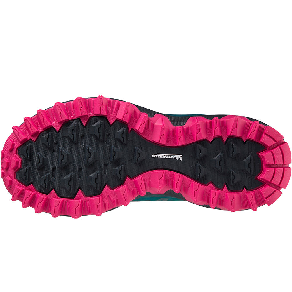 Mizuno zapatillas trail mujer Mizuno WAVE MUJIN 8 (W) vista superior Mizuno zapatillas trail mujer Mizuno WAVE MUJIN 8 (W) vista superior