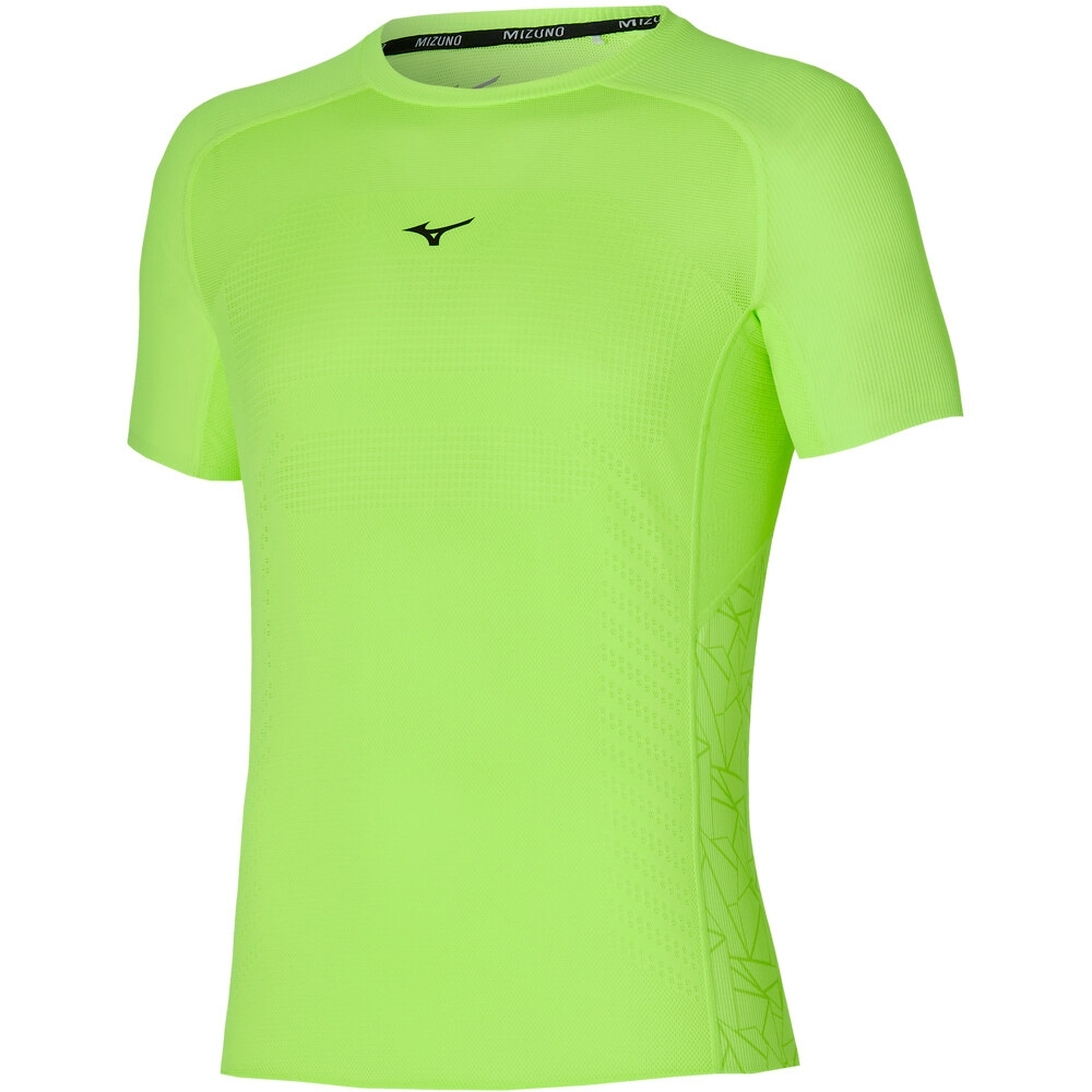 Mizuno camiseta técnica manga corta hombre Mizuno Aero Tee vista detalle Mizuno camiseta técnica manga corta hombre Mizuno Aero Tee vista detalle