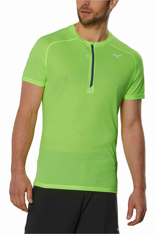 MIZUNO TRAIL DRY AEROFLOW HZ TEE verde