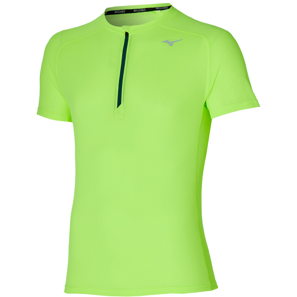 Mizuno camisetas trail running manga corta hombre Mizuno Trail Dry Aeroflow HZ Tee vista detalle Mizuno camisetas trail running manga corta hombre Mizuno Trail Dry Aeroflow HZ Tee vista detalle