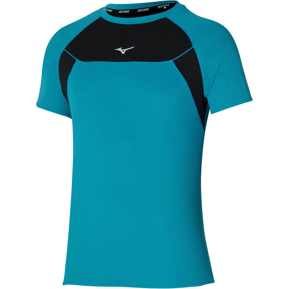 Mizuno camiseta técnica manga corta hombre Mizuno DryAeroFlow Tee vista detalle Mizuno camiseta técnica manga corta hombre Mizuno DryAeroFlow Tee vista detalle
