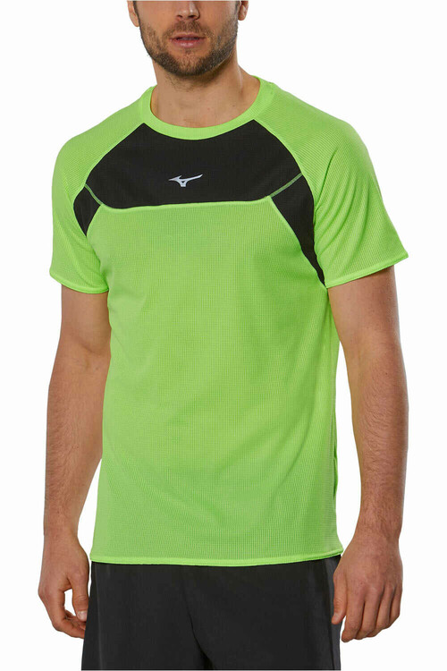MIZUNO DRYAEROFLOW TEE verde