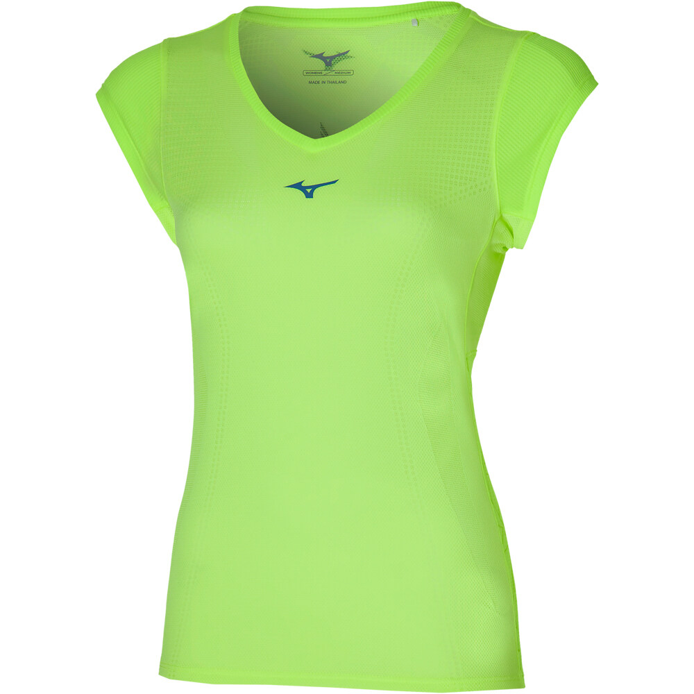 Mizuno camiseta entrenamiento manga corta mujer Mizuno Aero Tee (w) vista detalle Mizuno camiseta entrenamiento manga corta mujer Mizuno Aero Tee (w) vista detalle