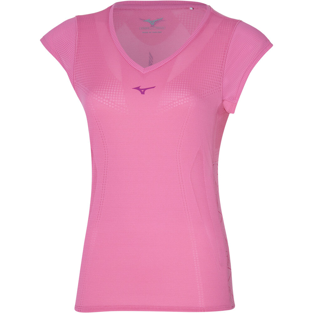 Mizuno camiseta entrenamiento manga corta mujer Mizuno Aero Tee (w) vista detalle Mizuno camiseta entrenamiento manga corta mujer Mizuno Aero Tee (w) vista detalle