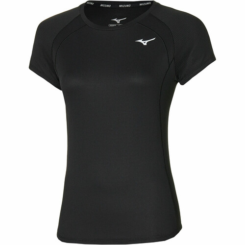 MIZUNO DRYAEROFLOW TEE (W) negro