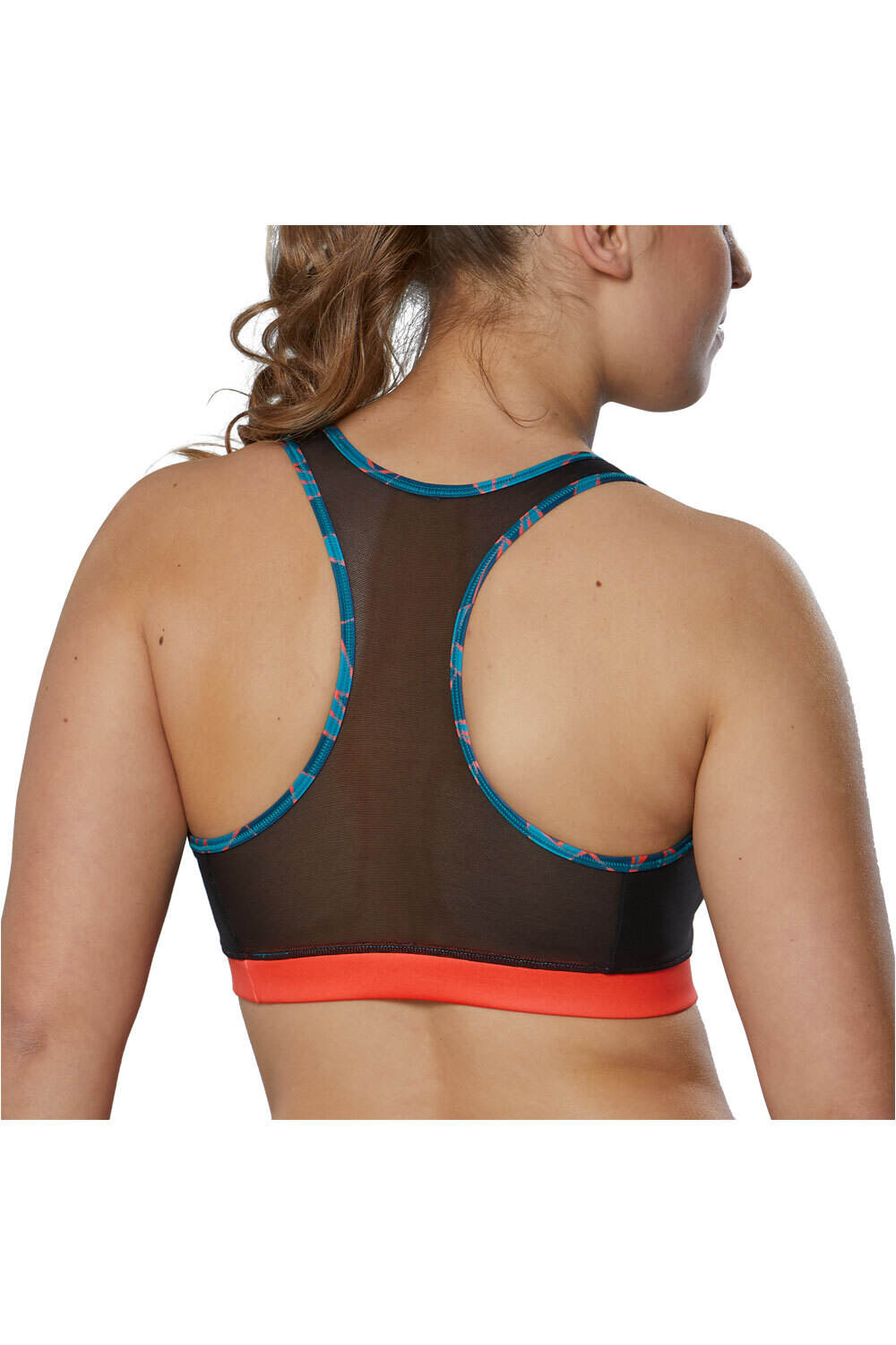 Mizuno body running mujer Mizuno Alpha Graphic Bra (w) vista trasera Mizuno body running mujer Mizuno Alpha Graphic Bra (w) vista trasera