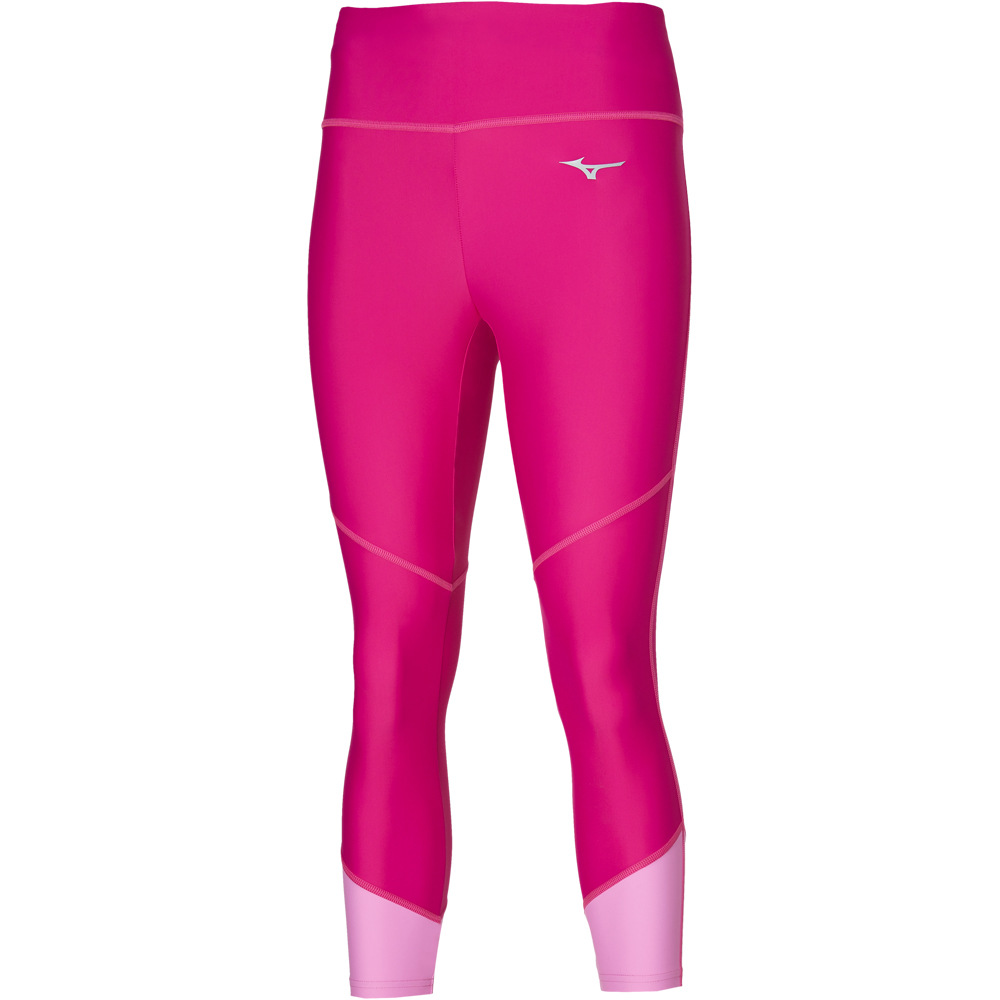 Mizuno malla larga running mujer Mizuno Core 3/4 Tight /w) vista frontal Mizuno malla larga running mujer Mizuno Core 3/4 Tight /w) vista frontal