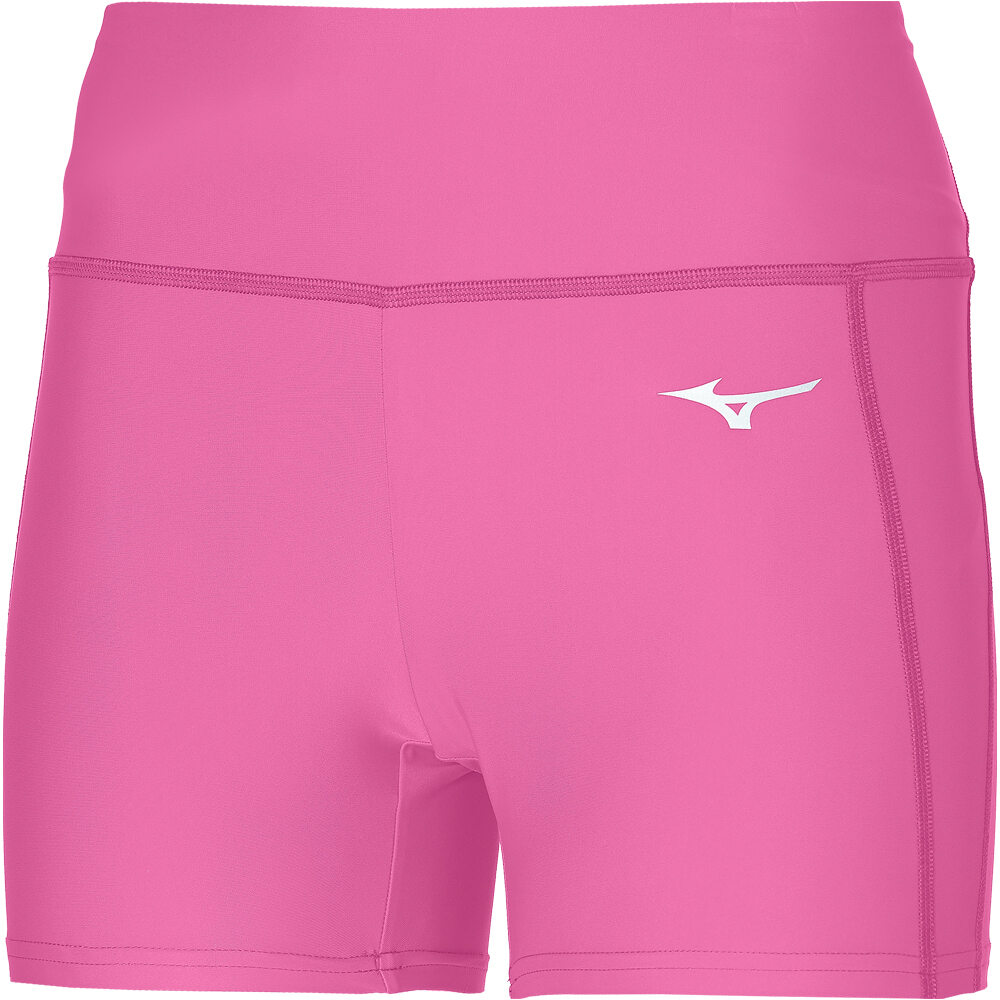 Mizuno malla corta running mujer Mizuno Core Short Tight (w) vista frontal Mizuno malla corta running mujer Mizuno Core Short Tight (w) vista frontal