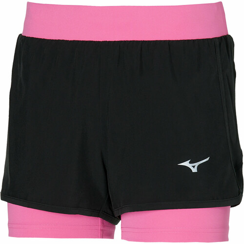 MIZUNO ER 2IN1 SHORT (W) negro