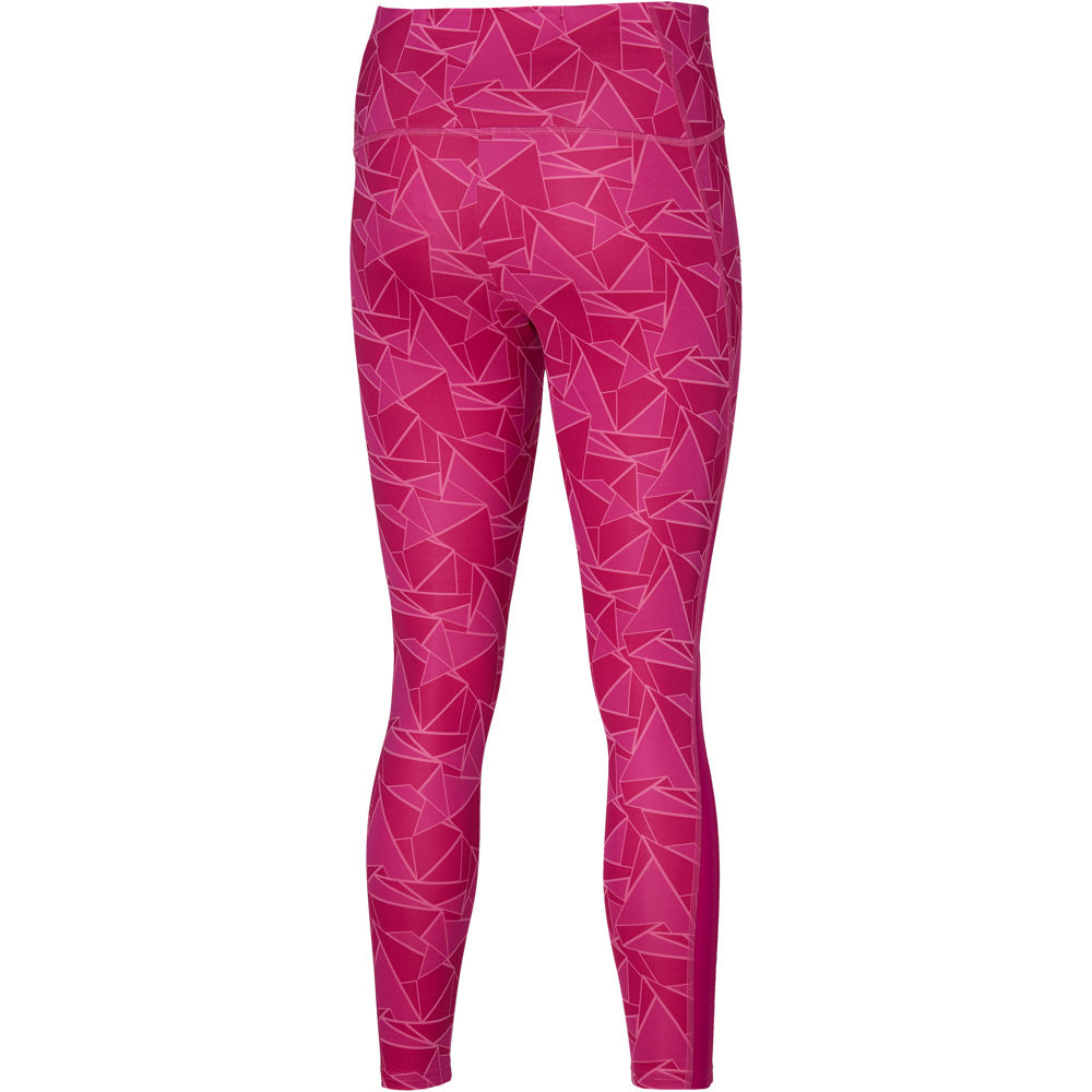 Mizuno malla larga running mujer Mizuno 7/8 Printed Tight (w) vista trasera Mizuno malla larga running mujer Mizuno 7/8 Printed Tight (w) vista trasera