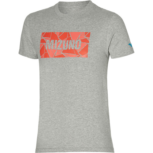 MIZUNO ATHLETIC MIZUNO TEE gris