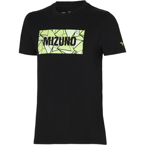MIZUNO ATHLETIC MIZUNO TEE negro