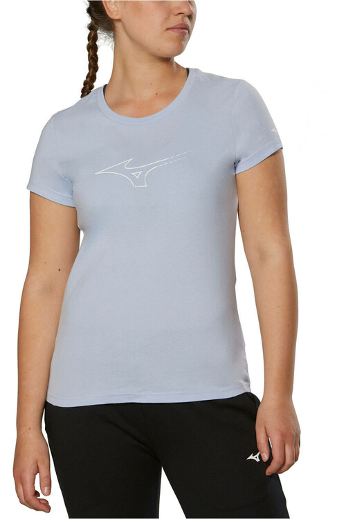 MIZUNO ATHLETIC RB TEE (W) gris