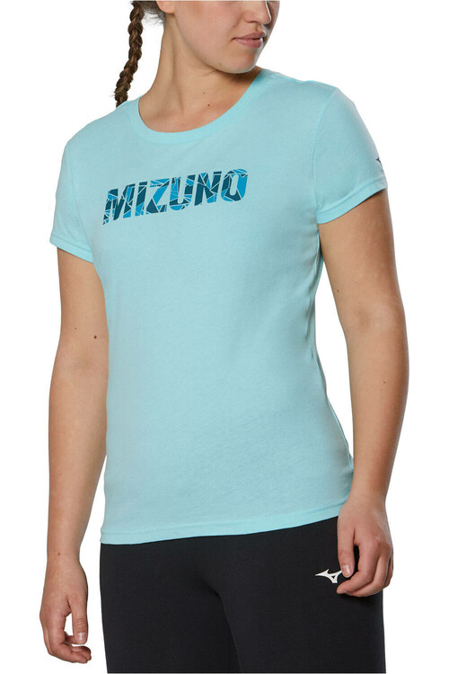MIZUNO ATHLETIC MIZUNO TEE (W) azul