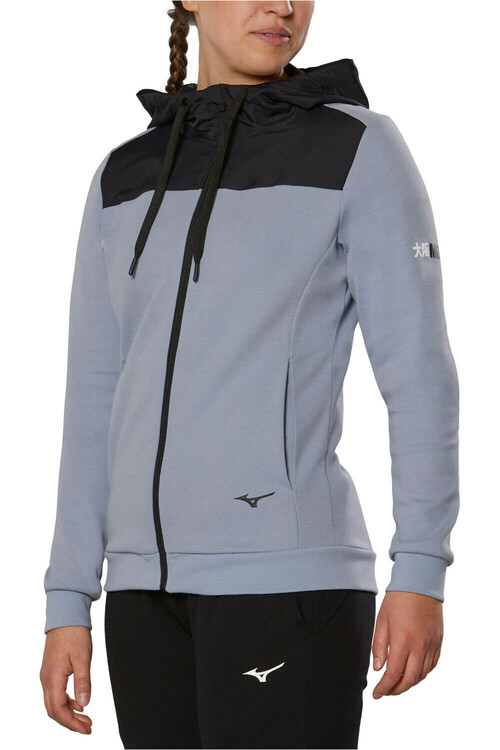 MIZUNO ATHLETIC SWEAT JACKET (W) azul