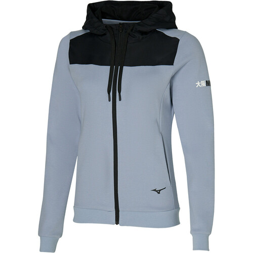 MIZUNO ATHLETIC SWEAT JACKET (W) azul