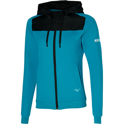 MIZUNO ATHLETIC SWEAT JACKET (W) azul