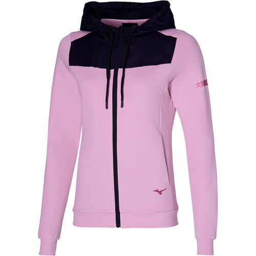 MIZUNO ATHLETIC SWEAT JACKET (W) rosa